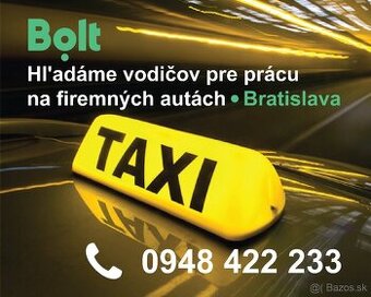 Hľadáme taxikára na víkendové zmeny