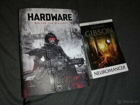 Predám román Neuromancer + Hardware, len v tu v meste - 1