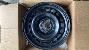 Plechove disky 5x112 R16 audi vw 4ks - 1