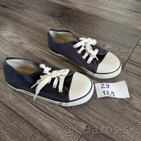 Detská obuv (2x) tramky/papuče č.29-31