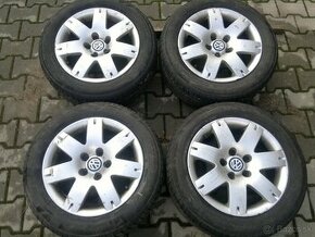 Elektrony VW Passat 5x112 r16, letné pneu. 205/55 r16