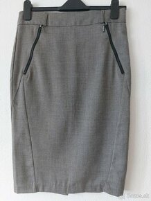 Sivá úzka biznis sukňa Orsay, veľkosť M