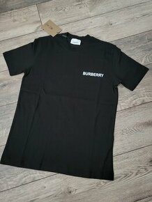 Nové pánske tričko Burberry čierne 1 veľkosť S - 1