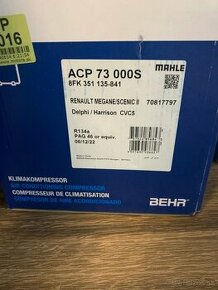 Nový Kompresor MAHLE ACP 73 000S