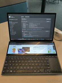 Asus zenbook duo 14 blue celokovový