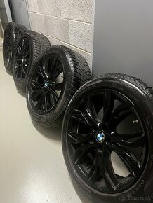 Zimné runflat pneu + disky BMW Y-Spoke 566( 225/50 R 18 95H)