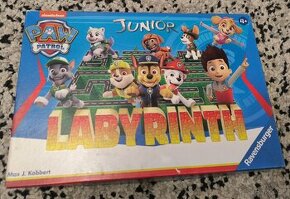 Hra Labyrint Junior Paw patrol