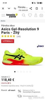 Predám nové Asics tenisky