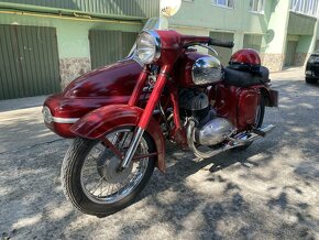 Jawa 350  zo sajdov 1962 r