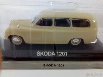 Predám modely škoda 1203 a ine 1:43.