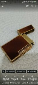 S. J. Dupont Paris Lighter Made in France Laque V TOP STAVE