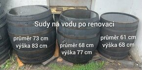 Predám drevené sudy a káde 100l - 2000l - 1