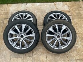 18″ 5×120 VW MULTIVAN T7 “TOSHIMA” + 235/50R18 BRIDGES letné