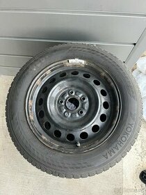 Zimné pneumatiky Yokohama 205/60 R16 + plechové disky KIA - 1