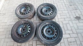 Zimná sada plechové disky 205/55r16 6jx16et40 5x112 57.1 - 1