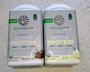 Sunwarrior Sport Protein 1kg Chocolate alebo Vanilla