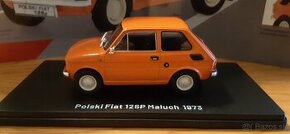 Polski Fiat 126 P , Maluch 1:24 1973 Hachette