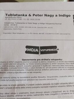 Tublatanka & Peter Nagy a Indigo