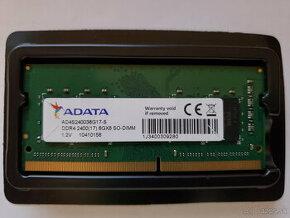 ADATA 8GB Premier DDR4 2400MHz 260-pin SO-DIMM Laptop Memory