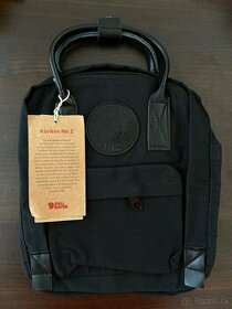 Batoh Fjallraven Kanken No.2 black (černá) mini (7L) - 1