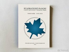 Kvadratické plochy a jejich reprezentace v programu Maple - 1