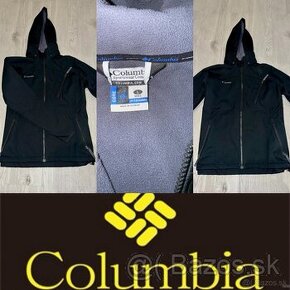 columbia original black softshellova sportova bunda panska