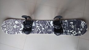 Snowboard westige 150 ROCKER s viazaním