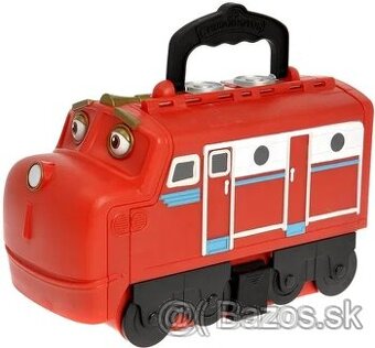 Chuggington - Kufrík na mašinky vlaky auta