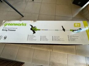 Predám AKU STRUNOVÁ KOSAČKA GREENWORKS G24LT30M 24V