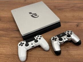 PS4 slim Limitovaná edícia Grand Turismo Silver + 4 hry - 1