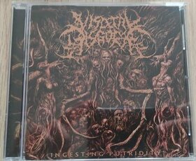 Visceral Disgorge - Ingesting Putridity CD první press