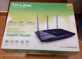 Predám TP-LINK, 450Mbps N, Gigabit ROUTER.