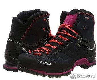 Salewa MTN Trainer Mid GTX - 36 EU, ružovo čierne