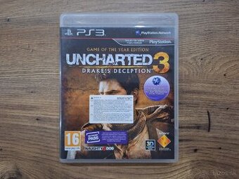 Hra na PS3 - Uncharted 3 Drake's Deception GOTY Edition CZ