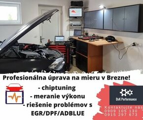 Softvérové úpravy RJ, chiptuning, DPF, EGR, ADBLUE