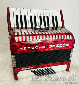 Predám krásny akordeón Hohner Student 48 basový - 1