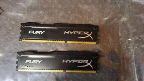 HyperX 8 GB KIT DDR3 1866 MHz CL10 Fury Black Series