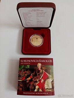 100.eur korunovácie Karola III