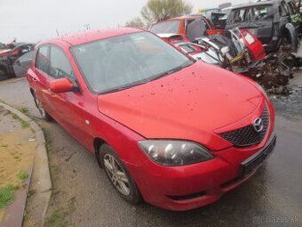 MAZDA 3 DIESEL  1.6 TDI 66 KW ROK 2007 diely