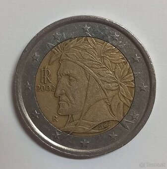 2 Euro 2002 Dante Alighieri