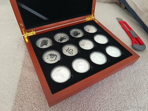 Complete collection Australia LUNAR II Series 0,5 oz