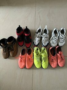 Tenisky halovky Nike, asics timberland