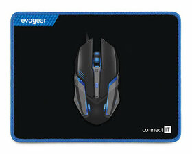 Myš Connect IT Evogear Plus s podložkou - 1