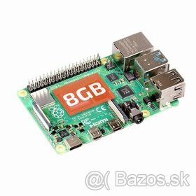 Nové Raspberry Pi 4 - 8GB verzia