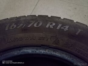 2 ks zimné pneu Matador Nordica 165/70 R14