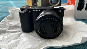 Sony Alpha ZV-E10 fotoaparát + E PZ 16–50 mm f/3,5–5,6 OSS