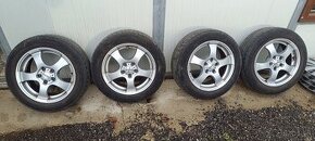 Elektróny DEZENT 5x112 s pneu Matador 205/55 R16 letné