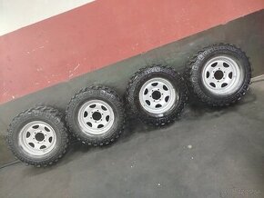 Predám offroad sadu kolies 6x139.7 aj s pneu 235/70 R15 T3