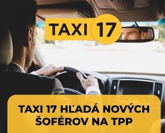 Taxi 17 hľadá nových vodičov na TPP.