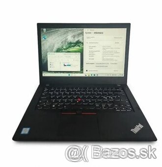 Lenovo ThinkPad T480 Intel Core i7-8650U 32 GB RAM 256 GB SS